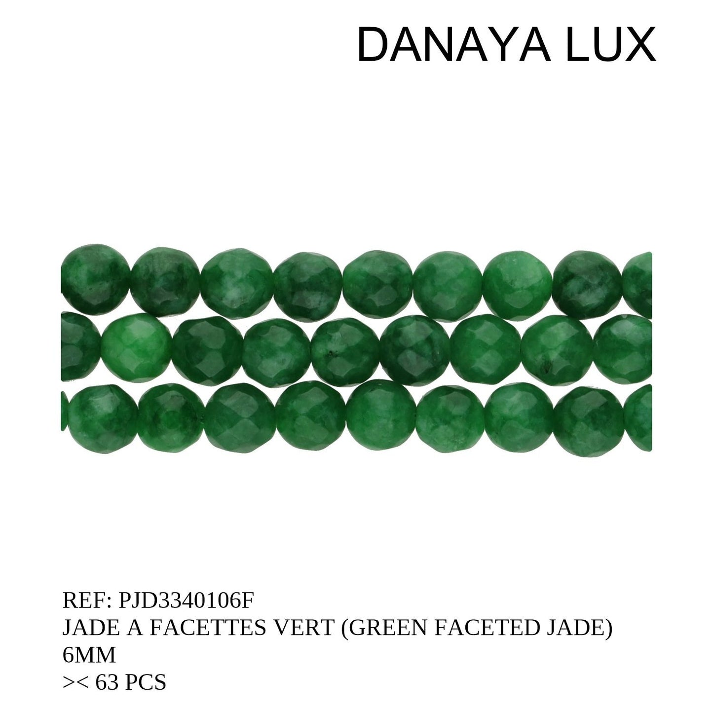 JADE VERDE FACETADO 6MM
