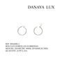 BOUCLES D'OREILLES DIAMETRE 70MM