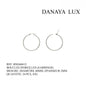 BOUCLES D'OREILLES DIAMETRE 40MM