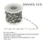 CHAÎNE EN ACIER INOXYDABLE, BLANCHE, 4MM