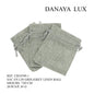 BOLSA EN LIN GRIS 7X9