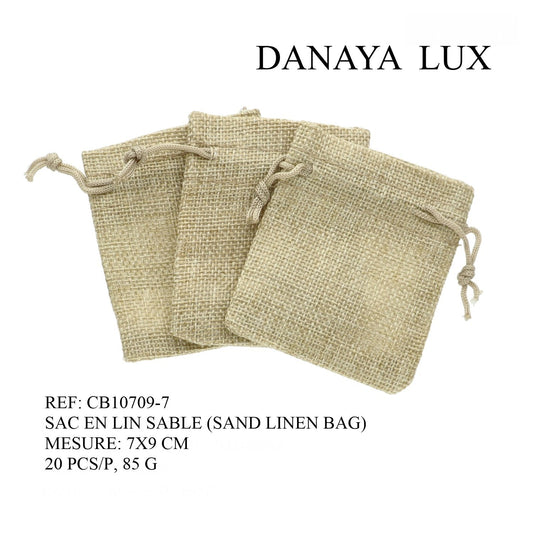 SAC EN LIN SABLE 7X9