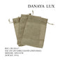 SAC EN LIN SABLE 10X14