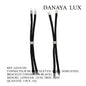 CONNECTEUR DE BRACELET EN ACIER NOIR, LONG 12CM, QUANTITE.: 5U