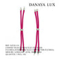 CONNECTEUR DE BRACELET EN ACIER FUCHSIA, LONG 12CM, QUANTITE.: 5U