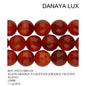 AGATE ORANGE A FACETTES 12MM