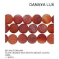 AGATE ORANGE MAT 10MM