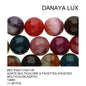 AGATE MULTICOLORE A FACETTES 14MM