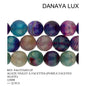 AGATE VIOLETTE A FACETTES 12MM