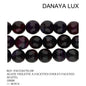 AGATE VIOLETTE A FACETTES 10MM