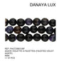 AGATE VIOLETTE A FACETTES 8MM