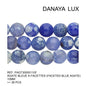 AGATE BLEUE A FACETTES 10MM