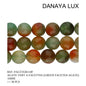 AGATE VERT A FACETTES 10MM
