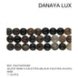 AGATE NOIR A FACETTES 6MM