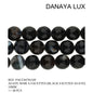 AGATE NOIRE A FACETTES 10MM