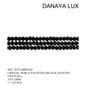 BLACK FACETED CRYSTAL A3*L2MM