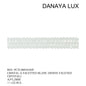 CRISTAL A FACETTES BLANC A3*L2MM