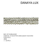 CRISTAL A FACETA GRIS 3MM