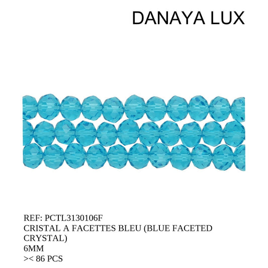 CRISTAL FACETADO AZUL 6MM