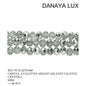 CRISTAL A FACETTES ARGENT 6MM