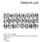 CRISTAL A FACETTES ARGENT 8MM