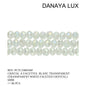 CRISTAL A FACETTES BLANC TRANSPARENT 6MM