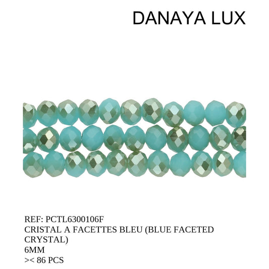 CRISTAL FACETADO AZUL 6MM