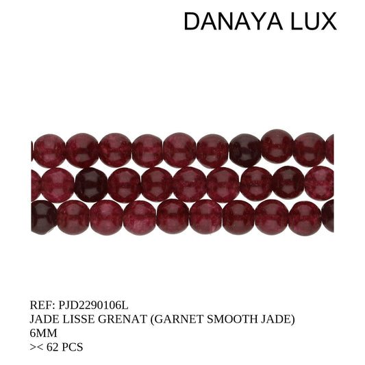 GRANATE JADE LISO 6MM