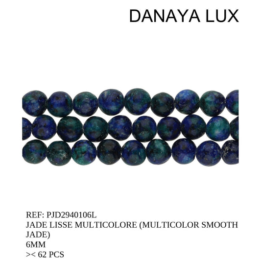 JADE LISO MULTICOLOR 6MM