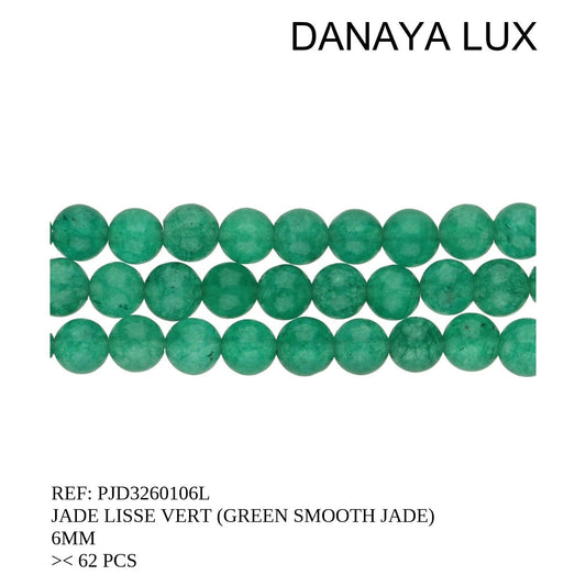 JADE VERDE LISO 6MM