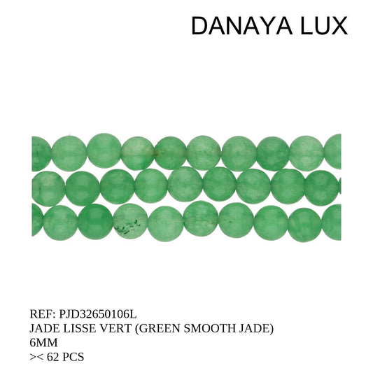 JADE VERDE LISO 6MM