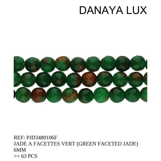 JADE VERDE FACETADO 6MM