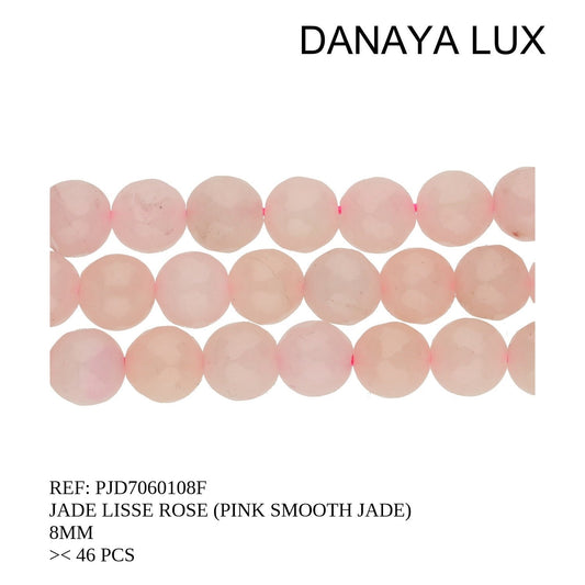 JADE LISO ROSA 8MM