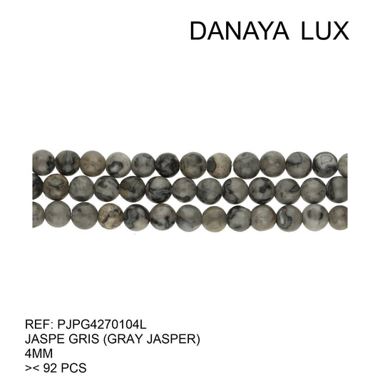 JASPE GRIS 4MM