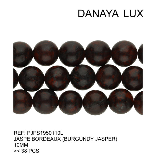 JASPE BORDEAUX 10MM