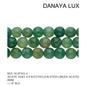 AGATE VERTE A FACETTES 8MM