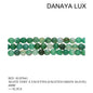 AGATE VERTE A FACETTES 4MM